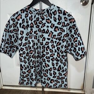 Leopard Print Top